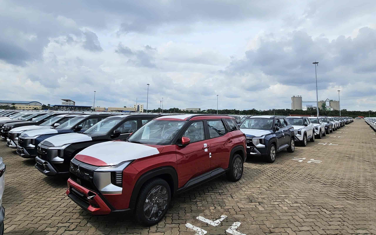 Lô Mitsubishi Destinator đầu tiên cập cảng Việt Nam: Ít nhất 2 bản, có ADAS, ra mắt tháng 12