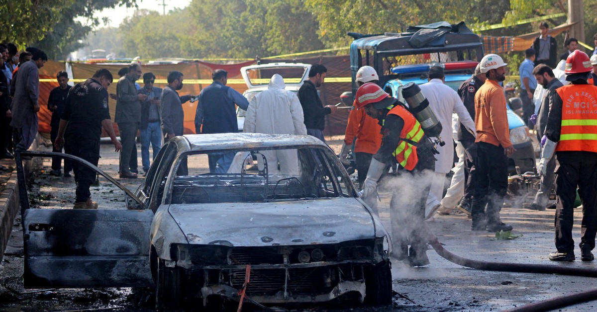 Pakistan: Đánh bom liều chết rung chuyển thủ đô Islamabad, 12 người chết