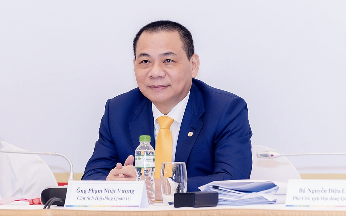 Vietnam's Pham Nhat Vuong ranks among Southeast Asia's over-$10bn elite