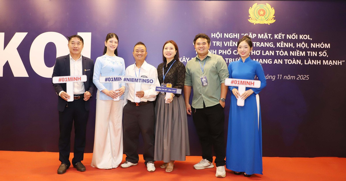 Công an Cần Thơ lần đầu tổ chức gặp gỡ, kết nối các KOL