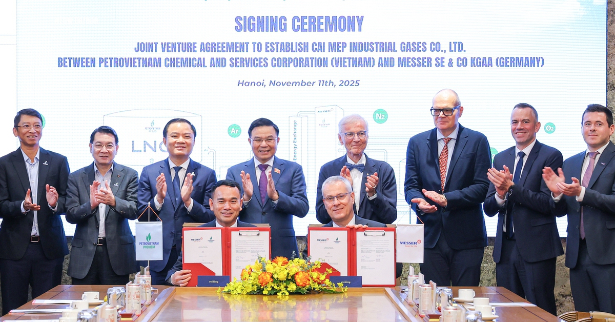 Petrovietnam bắt tay hãng tư nhân lớn nhất thế giới đầu tư dự án khí công nghiệp 37 triệu USD