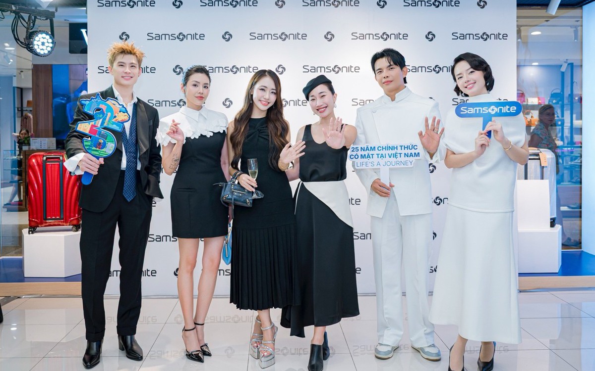 Samsonite đánh dấu 25 năm đồng hành cùng người Việt yêu dịch chuyển