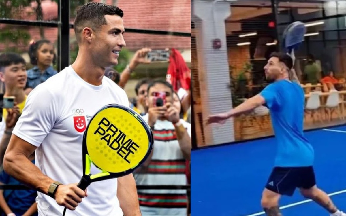 Pickleball bại trận trước môn thể thao yêu thích của Messi và Ronaldo