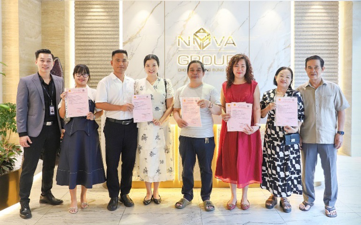 Novaland tăng tốc bàn giao hơn 550 sổ hồng cho cư dân The Sun Avenue