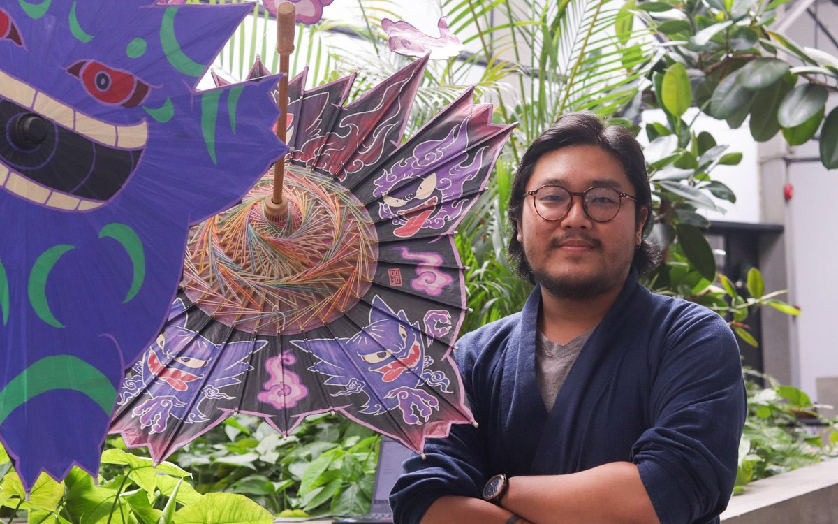 'Những thiên hình vạn trạng' của lọng bướm dưới bàn tay nghệ sĩ trẻ