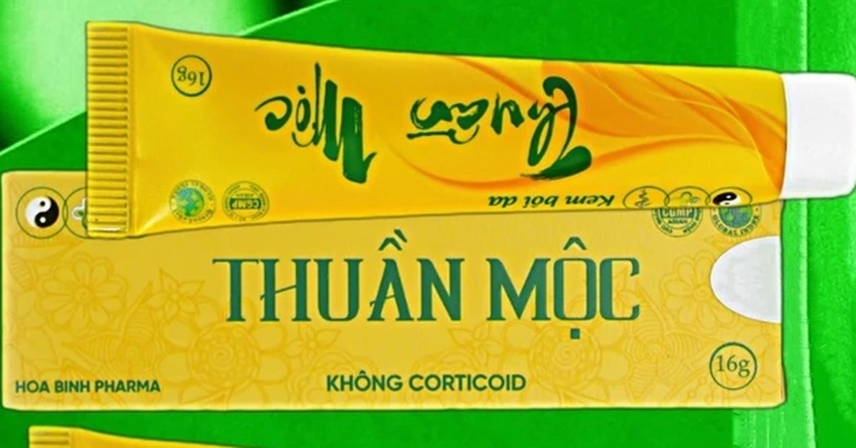 Thu hồi, tiêu hủy lô kem bôi da Thuần Mộc không đạt chất lượng