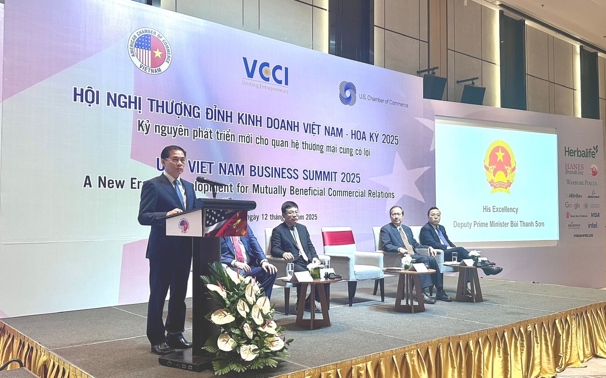 Phó thủ tướng kêu gọi doanh nghiệp Hoa Kỳ mở rộng hợp tác về bán dẫn, năng lượng, chuyển đổi số