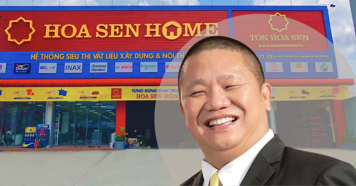 Chi 1.000 tỉ đồng lập Hoa Sen Home, đại gia Lê Phước Vũ tham vọng IPO 'át chủ bài'