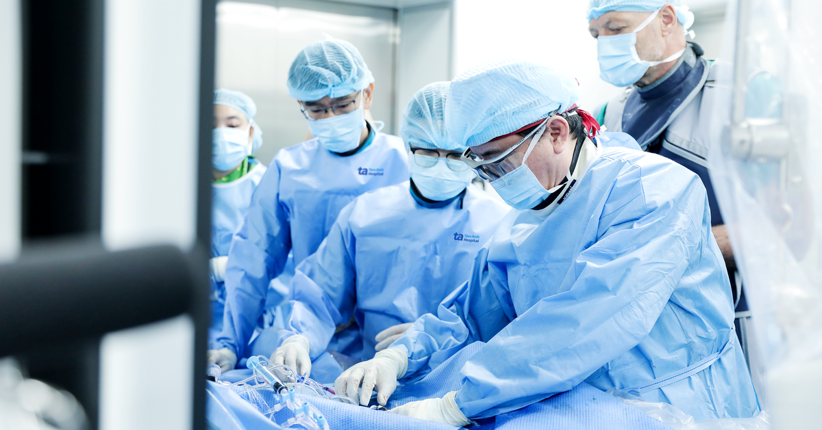 Bệnh viện Tâm Anh làm chủ kỹ thuật TAVI, thay van tim không cần mổ hở