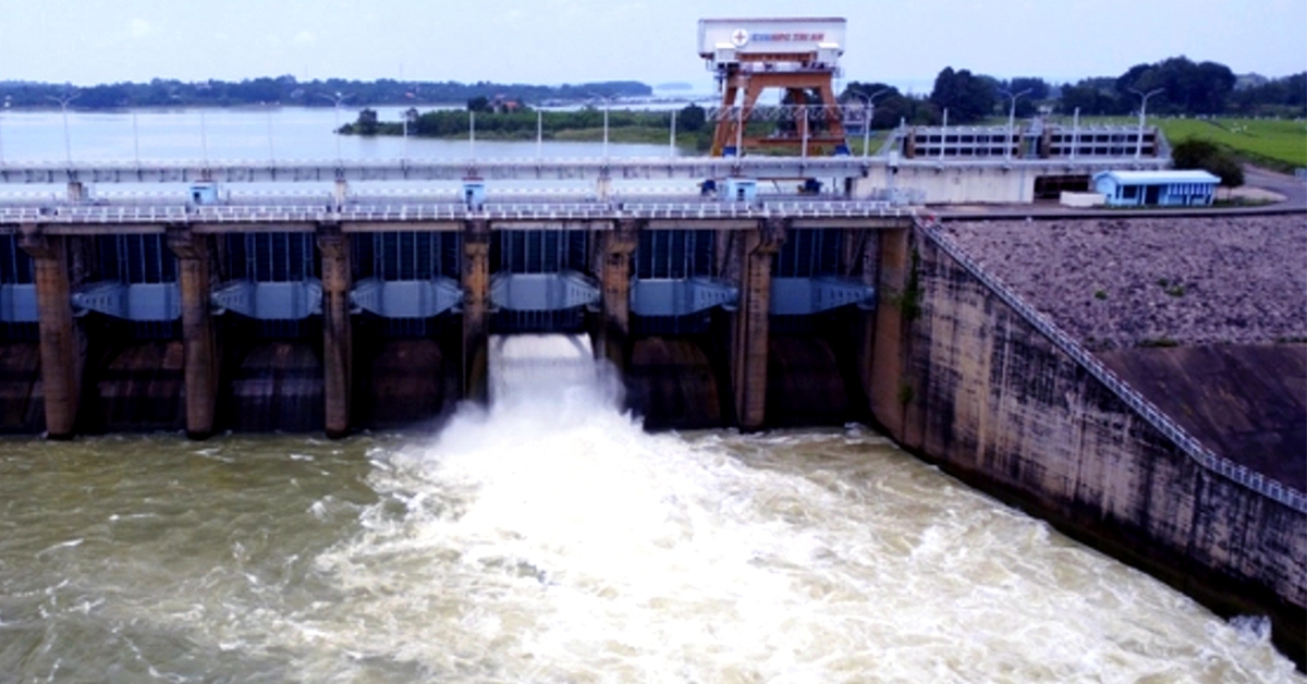 Từ 14h chiều nay thủy điện Trị An mở 3 cửa xả tràn, lưu lượng 480m³/s
