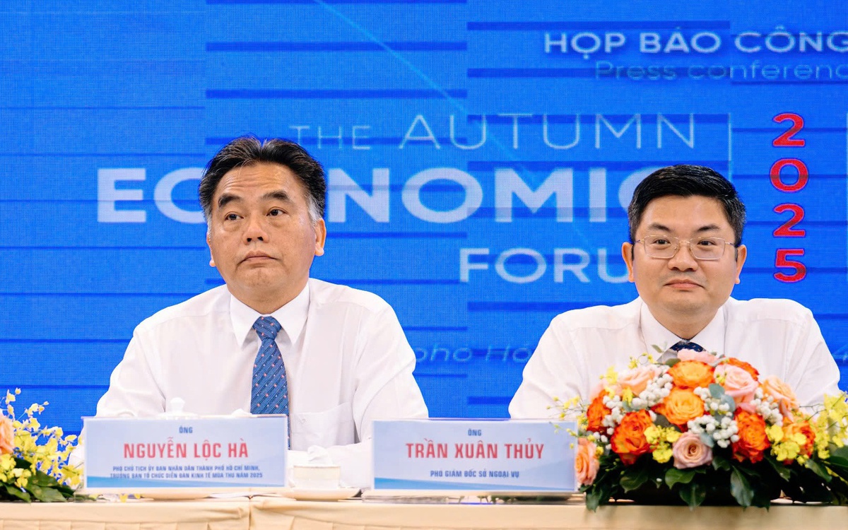 Diễn đàn Kinh tế mùa thu 2025 quảng bá năng lực kinh tế của TP.HCM mới ra thế giới