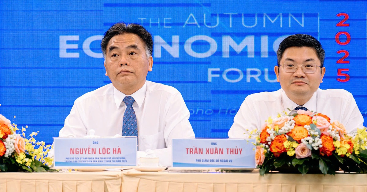 Diễn đàn Kinh tế mùa thu 2025 quảng bá năng lực kinh tế của TP.HCM mới ra thế giới