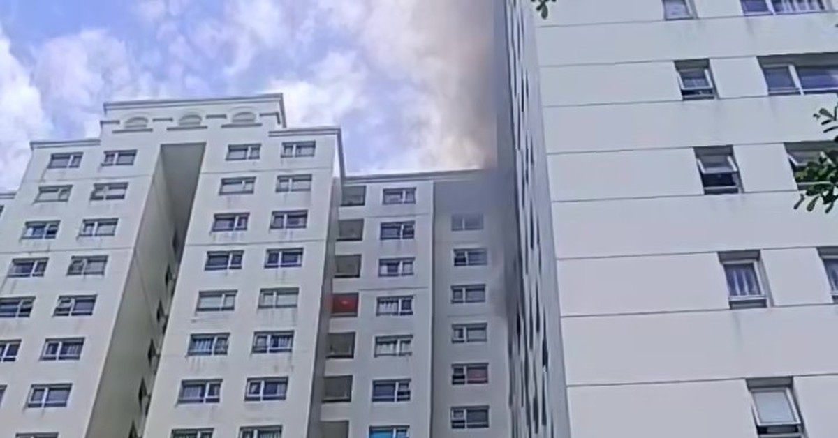 Cháy căn hộ chung cư Dream Home Palace ở TP.HCM