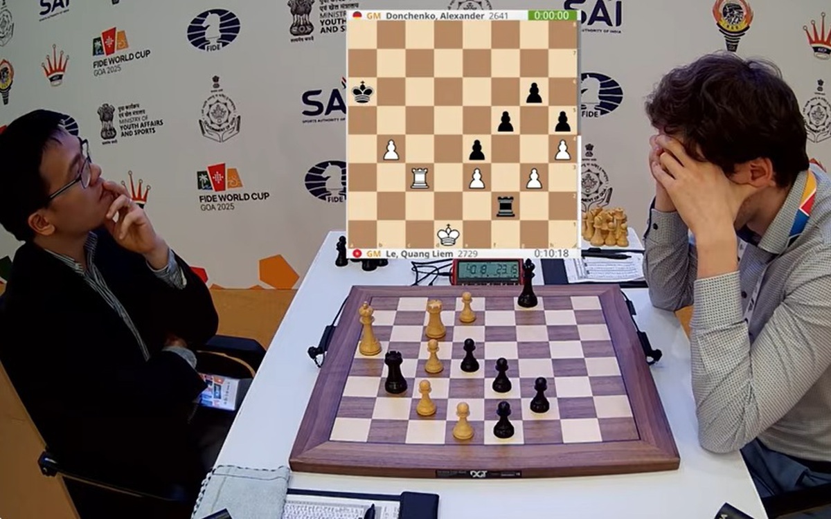 Từ dự đoán Lê Quang Liêm 'chắc chắn thua' đến lời khen 'Liêm đẳng cấp', điều gì xảy ra trong ván cờ?