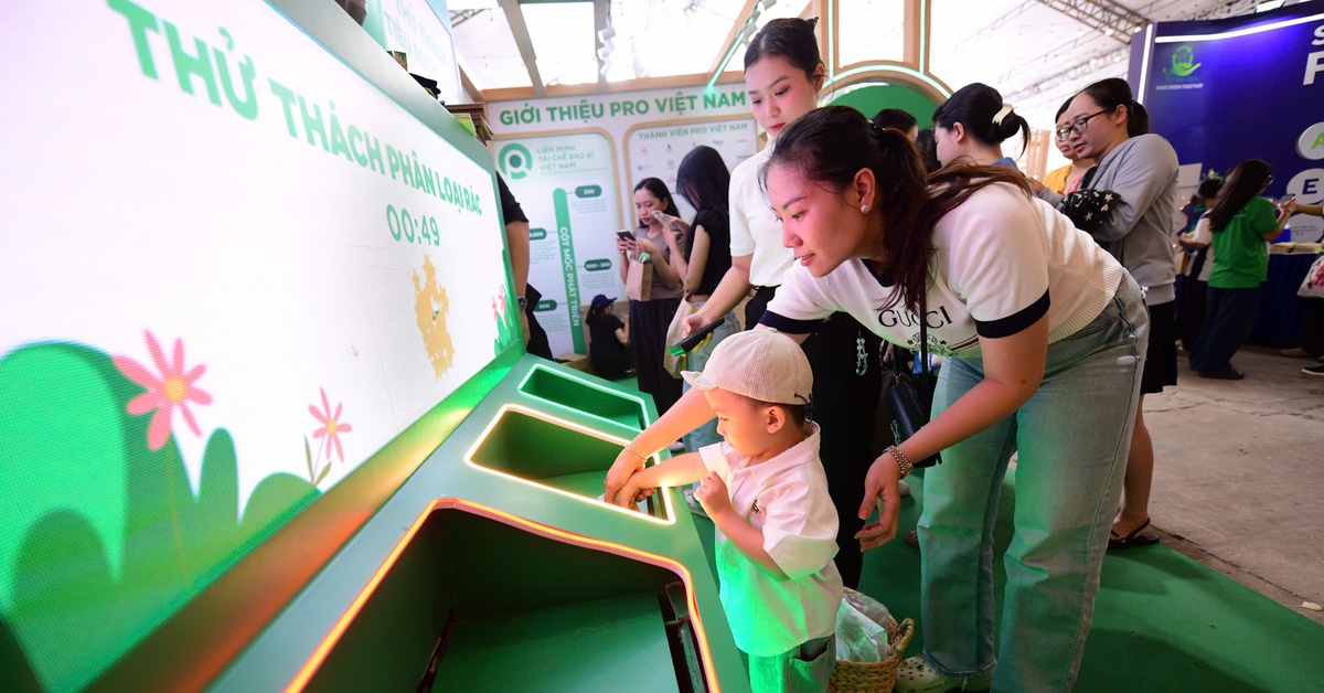 Đưa con đến Việt Nam Xanh, nhiều phụ huynh bất ngờ vì con thích lối sống xanh