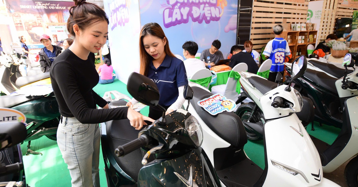 Đổi xe xăng lấy xe điện, nhận ưu đãi tới tấp tại Ngày hội Việt Nam Xanh