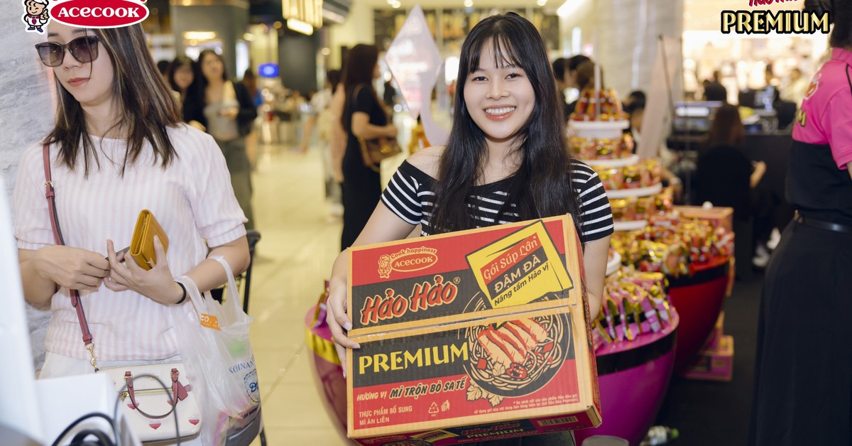 Acecook Việt Nam ra mắt Hảo Hảo Premium