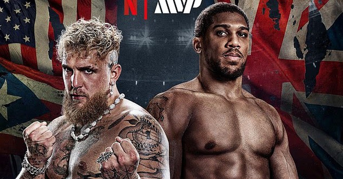 Chốt trận so găng 180 triệu USD giữa Jake Paul với cựu vô địch Anthony Joshua