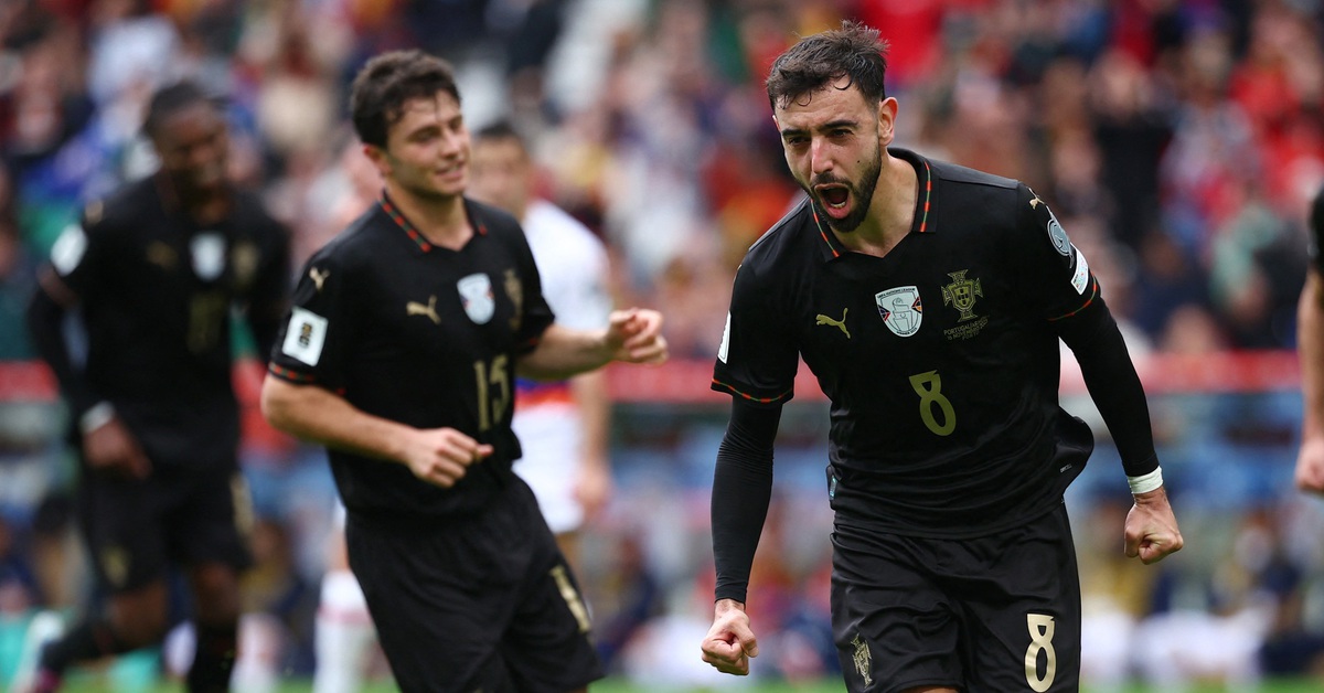 Không Ronaldo, Bồ Đào Nha thắng đậm 9-1 và có vé dự World Cup 2026