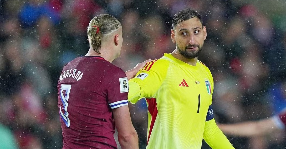 Donnarumma ngăn Haaland xô xát với cầu thủ tuyển Ý