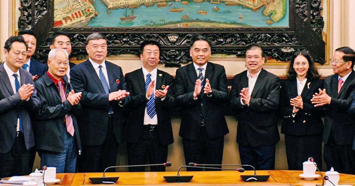 Gia tộc họ Bùi của Trung Quốc muốn hợp tác khu công nghiệp Việt - Trung với TP.HCM