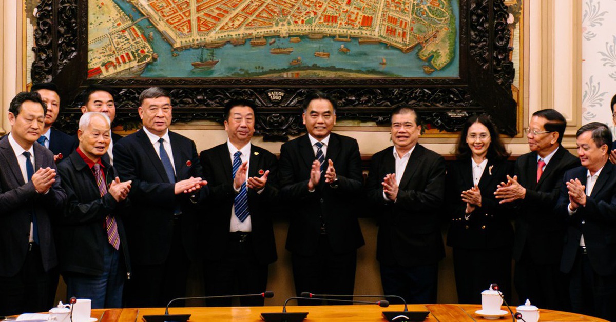 Gia tộc họ Bùi của Trung Quốc muốn hợp tác khu công nghiệp Việt - Trung với TP.HCM