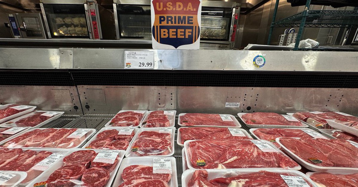 Chính quyền ông Trump quy trách nhiệm giá thịt bò tăng cho làn sóng nhập cư