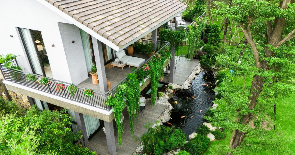 Nhà dưới tán rừng tại Ecopark, xóa nhòa ranh giới tiện nghi và sinh thái