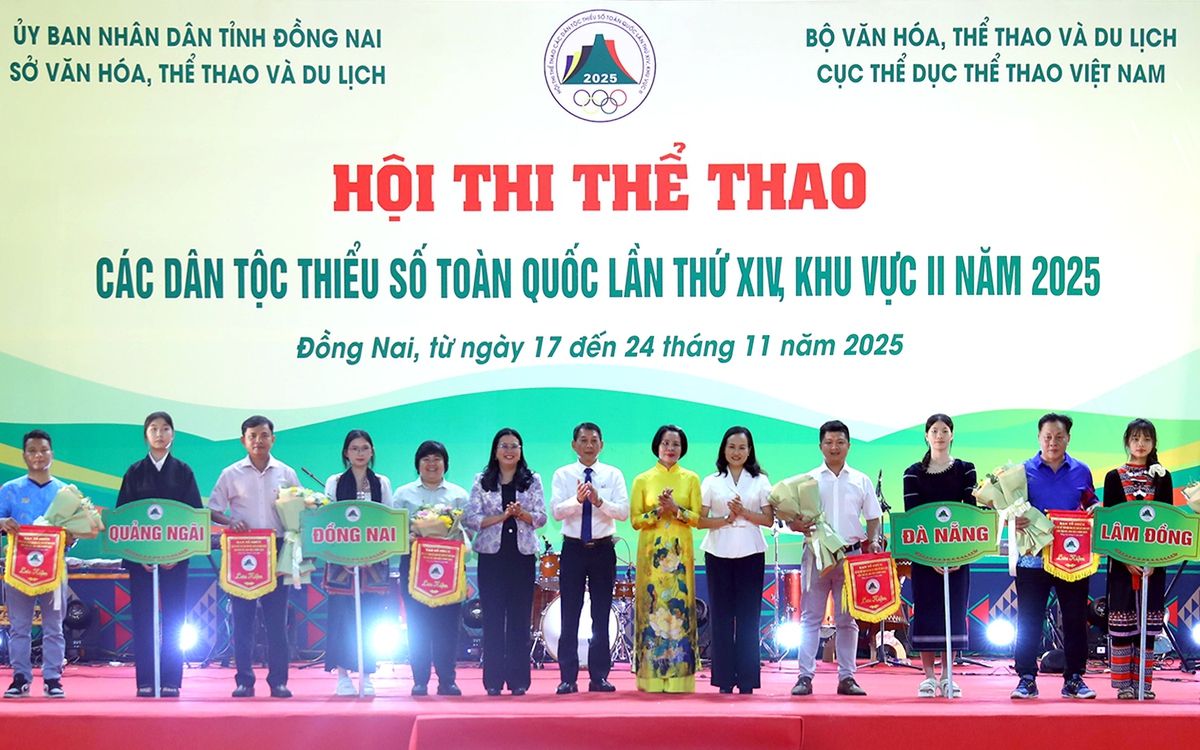 Gần 600 vận động viên dự hội thi thể thao các dân tộc thiểu số