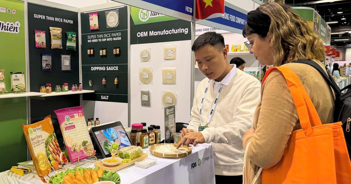 Bánh tráng và sốt muối Tây Ninh lọt vào gian hàng 'sản phẩm có giá trị quốc tế' ở Mỹ