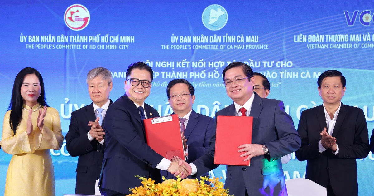 Tăng cường liên kết TP.HCM và Cà Mau, hướng tới cực tăng trưởng mới