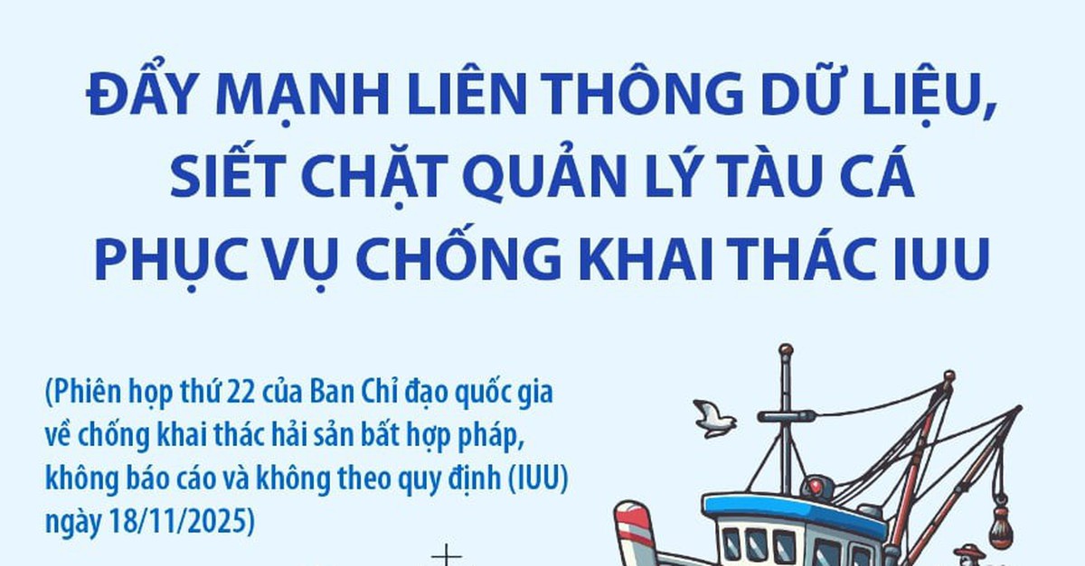 Đẩy mạnh liên thông dữ liệu, siết chặt quản lý tàu cá phục vụ chống khai thác IUU