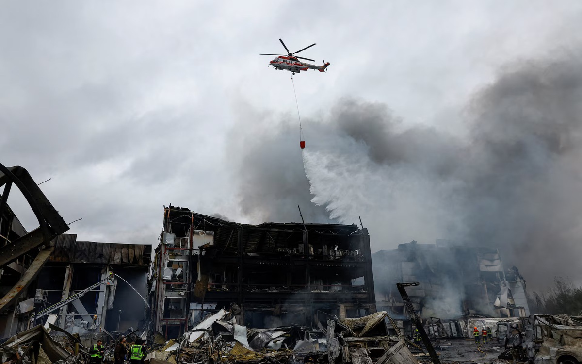 Ukraine đòi Nga bồi thường 44 tỉ USD vì khí thải gây ô nhiễm trong chiến sự