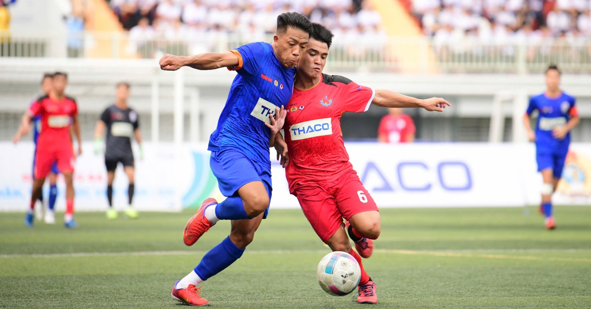 Đôi công hấp dẫn trận chung kết Giải bóng đá công nhân, viên chức Việt Nam