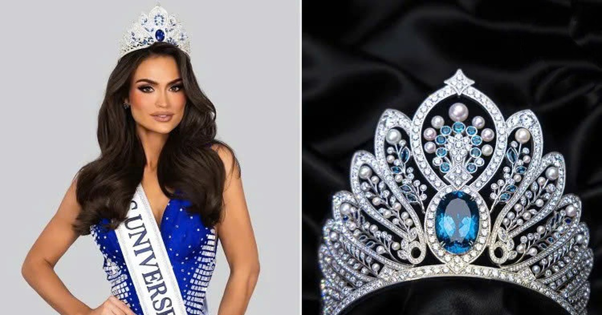 Hoa hậu Mỹ đội vương miện 600 viên kim cương thi Miss Universe
