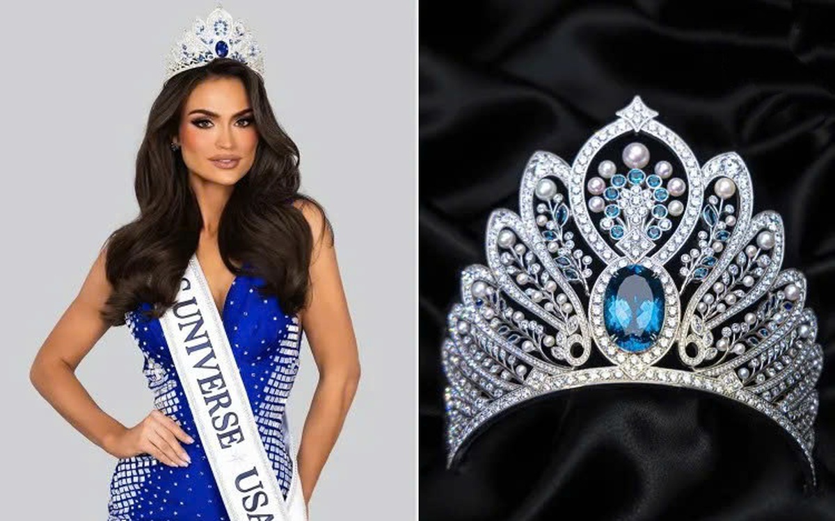 Hoa hậu Mỹ đội vương miện 600 viên kim cương thi Miss Universe