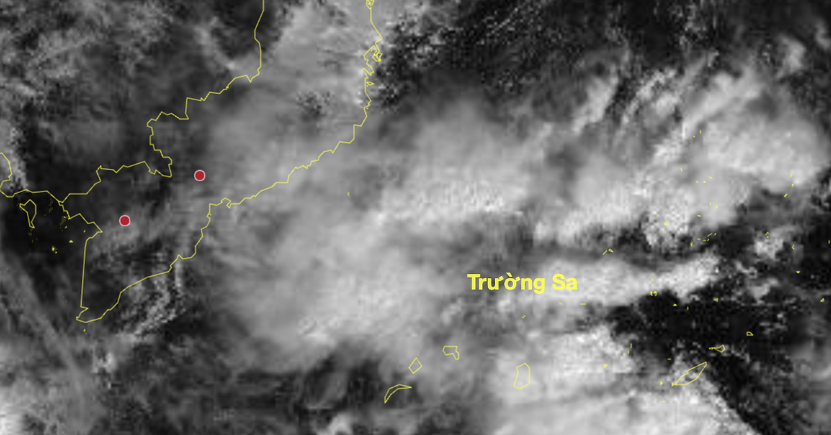 Mây ẩm theo gió đông cuồn cuộn từ biển vào Đắk Lắk, Khánh Hòa gây mưa to