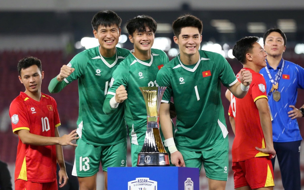 SEA Games 33: Cuộc đua vị trí thủ môn số 1 của U22 Việt Nam gay cấn