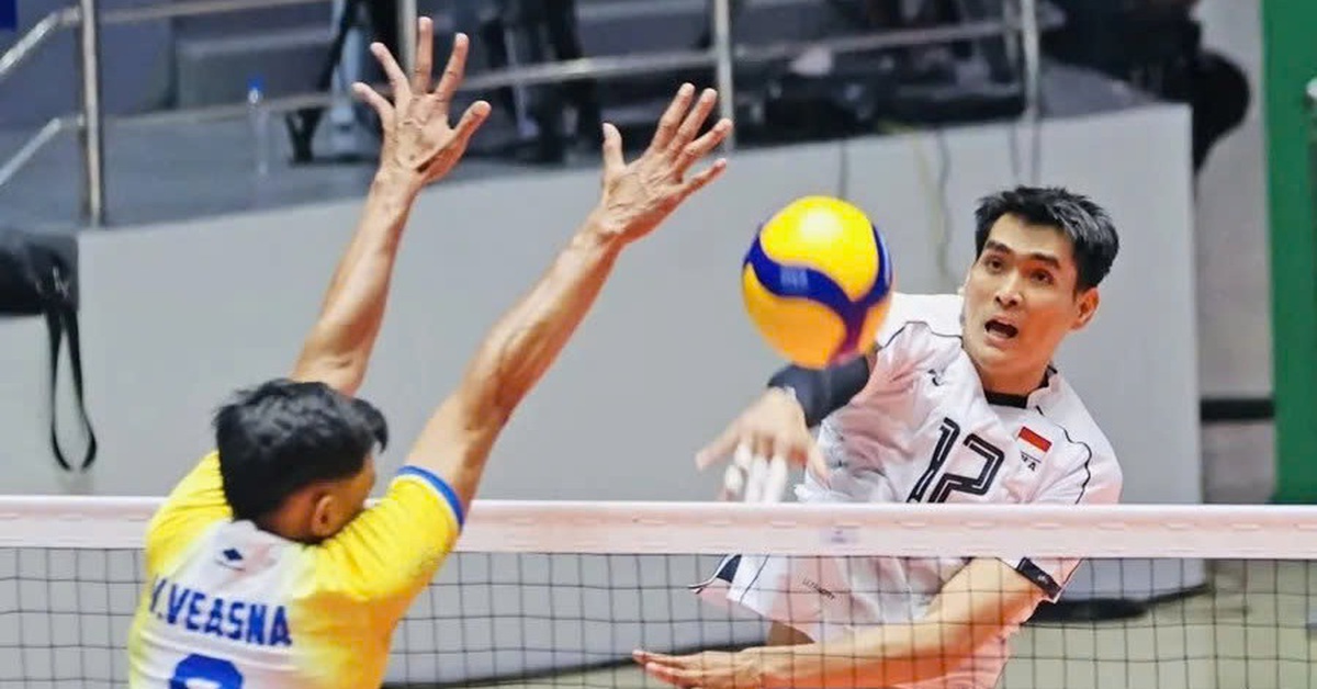 Ngôi sao bóng chuyền Indonesia Rivan Nurmulki chia tay đội tuyển sau SEA Games 33