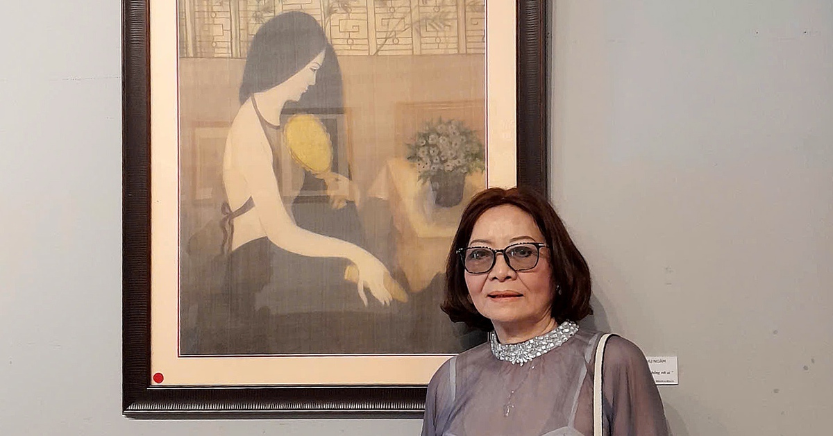 Chuyện người chinh phụ qua tranh lụa của họa sĩ Ngọc Mai