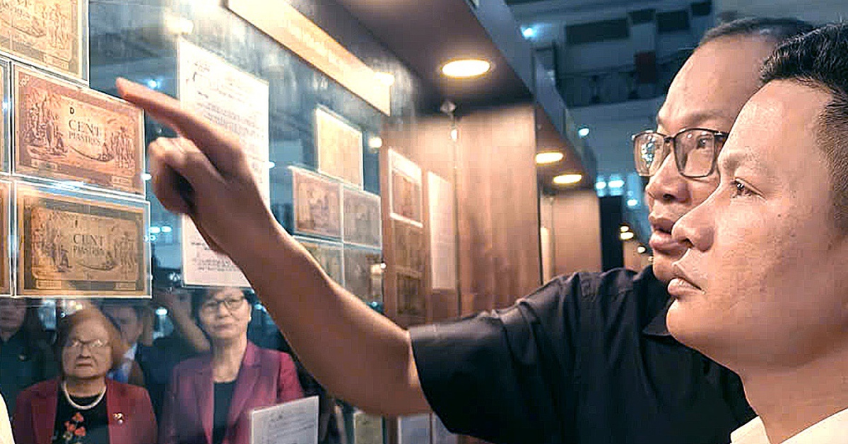 Lần đầu trưng bày quy mô lớn bộ sưu tập tiền Việt Nam