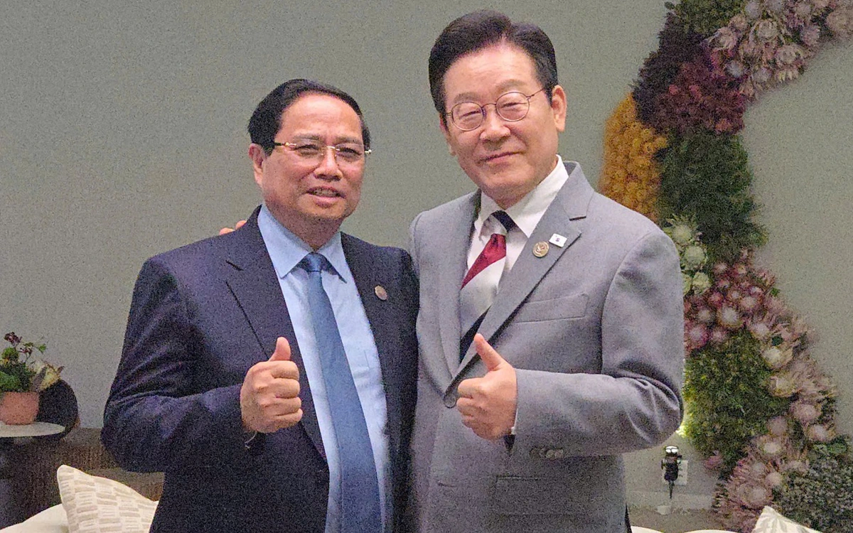 Thủ tướng Phạm Minh Chính gặp lãnh đạo các nước tại thượng đỉnh G20