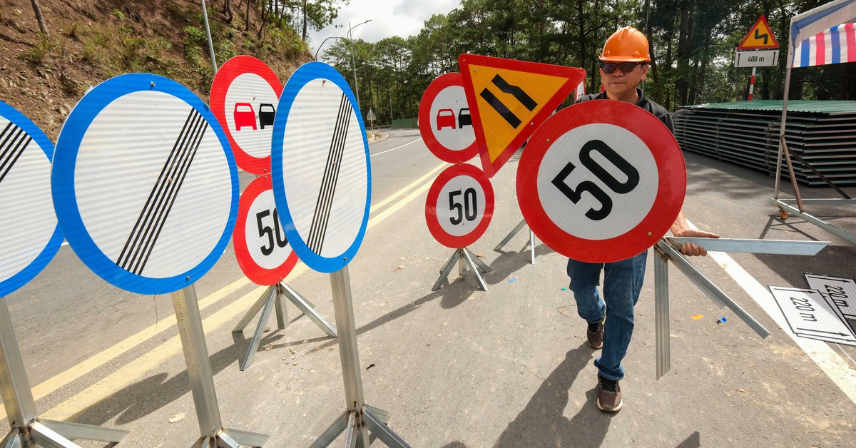 Đèo Prenn Đà Lạt vẫn thông xe đúng hẹn dù xuất hiện thêm vết nứt