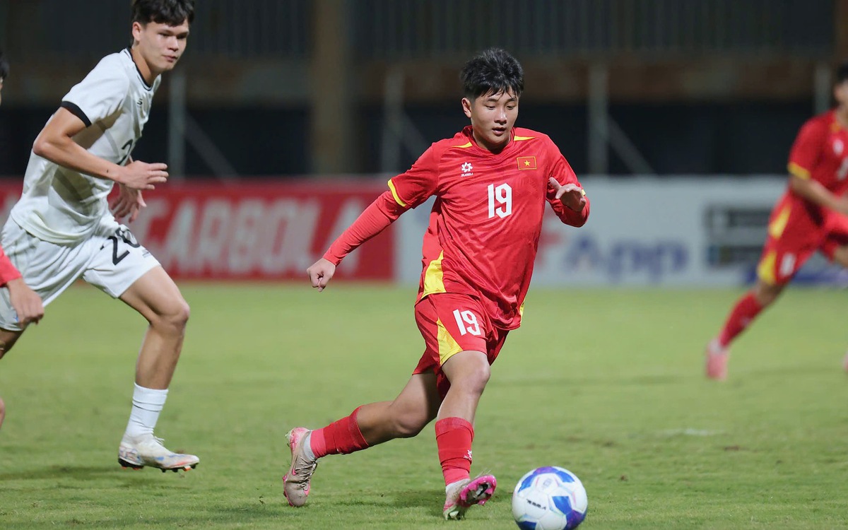 U17 Việt Nam thắng 14-0 ở vòng loại châu Á
