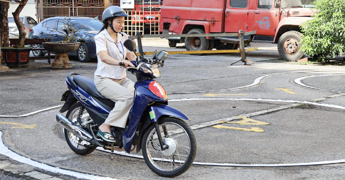 Đề xuất thêm nội dung thực hành trong thi giấy phép lái xe máy