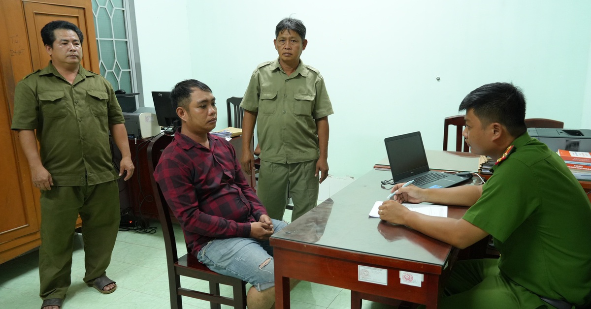 Công an hai tỉnh phối hợp bắt nghi phạm đang trên đường lẩn trốn sau khi chém tình địch