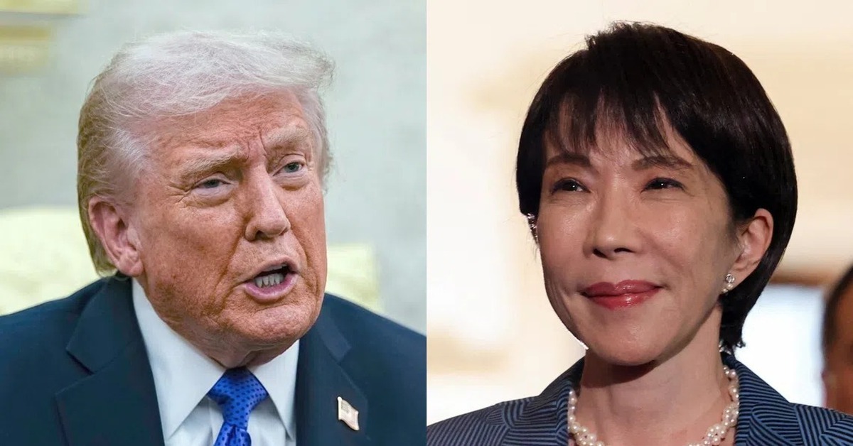 Ông Trump điện đàm với bà Takaichi, nhắc đến quan hệ với Trung Quốc