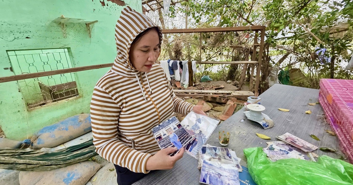 Dân rốn lũ Hòa Thịnh nhà mới sập đang lo sửa giờ lo bão tới