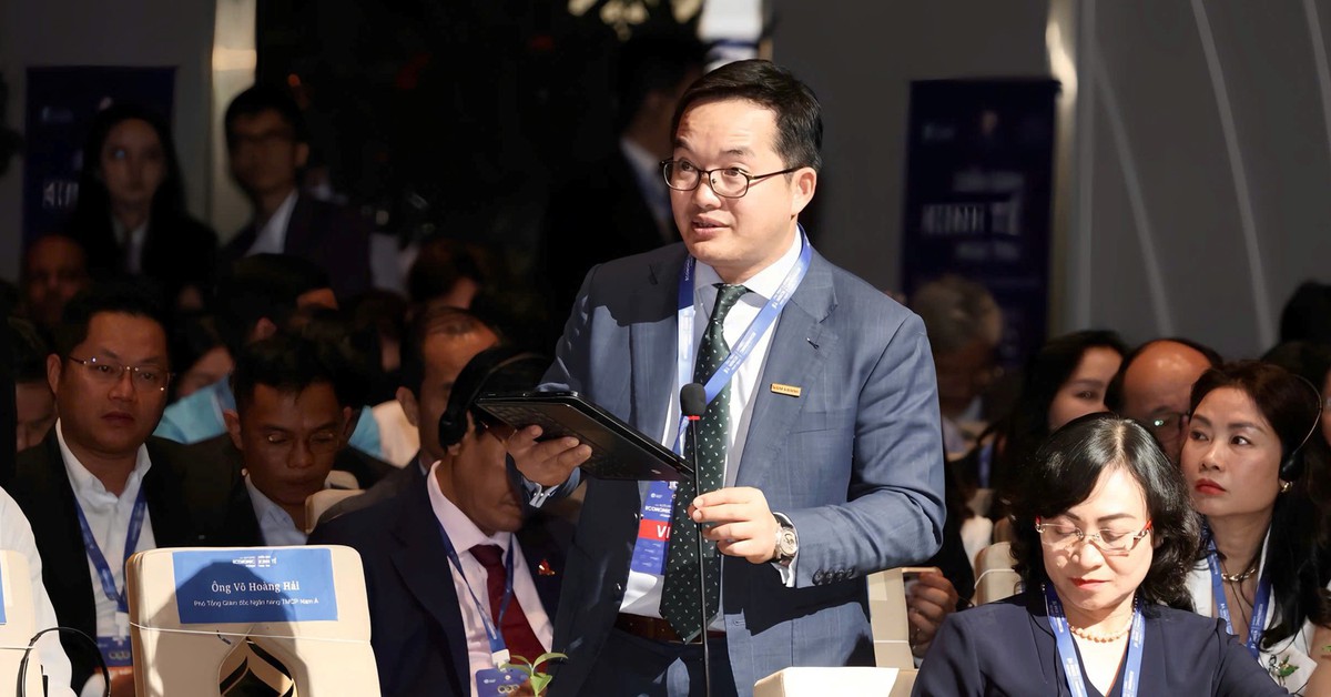 Nam A Bank hiến kế 3 mũi nhọn tài chính xanh thu hút vốn ngoại tại Diễn đàn kinh tế mùa thu 2025