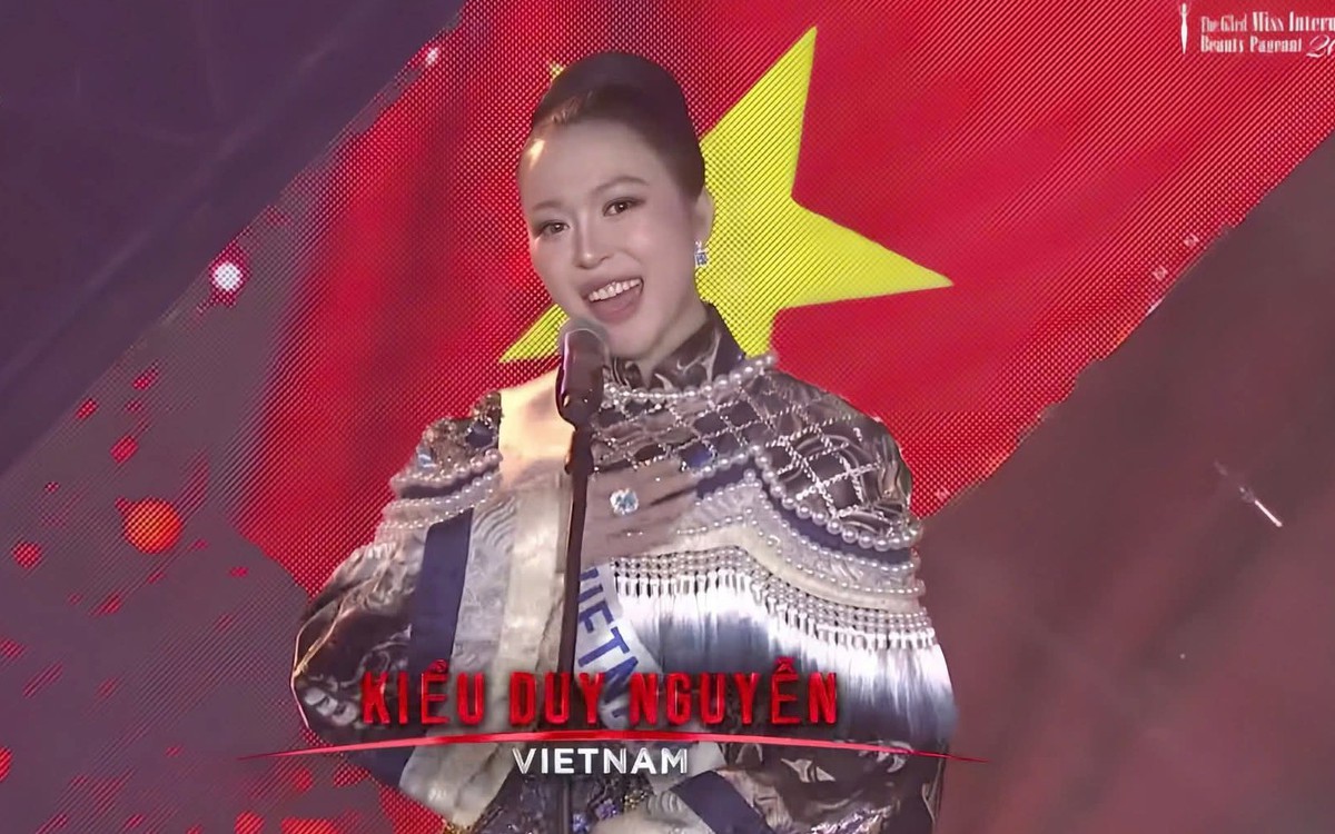 Kiều Duy trượt top 20 Hoa hậu Quốc tế 2025